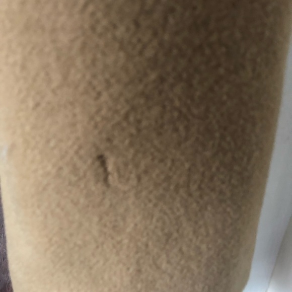 Vintage camel-colored heavy wool coat - Picture 8 of 8